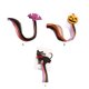 thumbnail image 3 of Jumpingount Pinza para el pelo de Halloween, horquilla bonita, fiesta, trabajo, escuela, baile, Cosplay, horquilla, accesorios para la cabeza, regalos para Accesorio para el cabello Tipo 2 Jumpingount AP012747-02, 3 of 6
