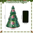 thumbnail image 3 of Christmas Tree Shaped Tin Cans Tin Cans Candy Tin Containers Used For Storing Candy Christmas Holidays Winter Packaging Tree Towers, 3 of 9
