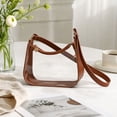 thumbnail image 4 of Transparent Jelly Shoulder Bag for Women Waterproof Crossbody Storage Tote for Daily Concert Sports Travel Dorm Office Gym, 4 of 6