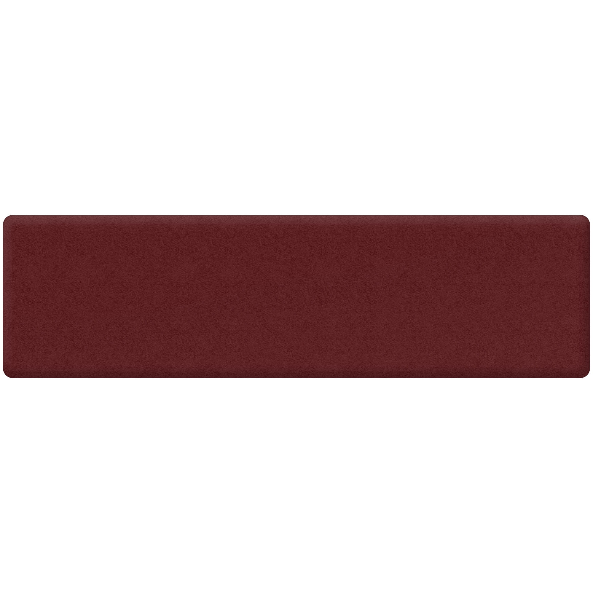 Oasis Kitchen Mats Leather Grain Comfort Anti Fatigue Mat & Kitchen Rug 5 Colors and 3 Sizes Perfect for Kitchens and Standing Desks 20x39x3/4-Inch, Red