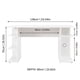 thumbnail image 3 of Mesa Gamer Escritorio Para Computadora Madesa Blanco, 3 of 5