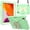 Beige Green, variant on iPad mini 6 Case 2021 with Pencil Holder, Dteck Butterfly Kickstand Hybrid High Impact Resistant Heavy Case With Carry Shoulder Strap for iPad mini 6,Pink