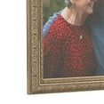 thumbnail image 3 of ArtToFrames 22" x 22" Silver Victorian Emboss Picture Frame, 22x22 inch Silver Wood Poster Frame (WOM-5082), 3 of 8