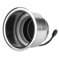 thumbnail image 3 of Porte-gobelet en Acier Inoxydable LED RGB pour Camion RV Marin, 3 of 8