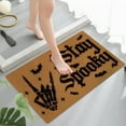 thumbnail image 6 of Stay Spooky Doormat Halloween Welcome Indoor and Outdoor Mat Fall Entrance Artificial Coir Rug Spooky Skeleton Sign Gothic Home Decoration Warm House Gift, 6 of 8