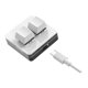 thumbnail image 2 of Teclado USB Mini de 2 teclas CUTICAT Tipo C RGB para Juegos de PC Mecánicos Blanco, 2 of 8