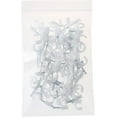 thumbnail image 3 of 4"x6", 100/pk Clear Reclosable Plastic 2-Mil Ziplock Bags Poly Jewelry Storage Zipper Baggies, 3 of 3