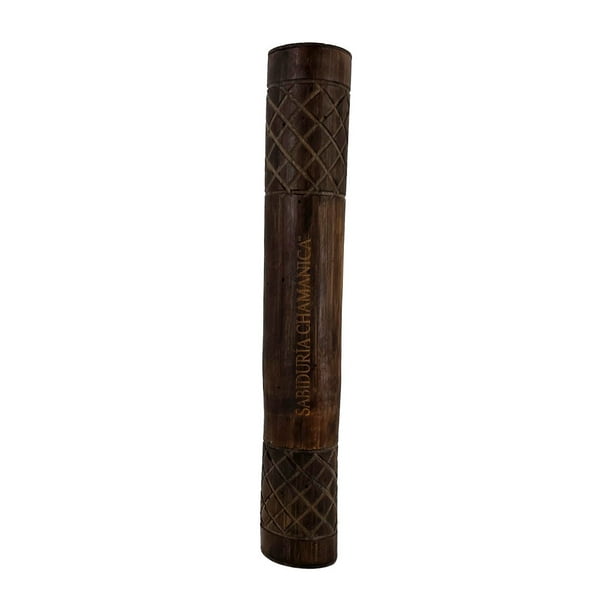 Palo de lluvia 20 cm, palo de agua, instrumento, musica, naturaleza, sonidos, indigenas, artesania, mayas, aztecas SABIDURÍA CHAMÁNICA pichilia Artesanal
