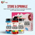 thumbnail image 4 of NY SPICE SHOP Red-White-Blue Sanding - 04 Ounce (Pack of 3) - Colored Sugar Crystals - Colored Sugars for Cookie Decorating - Colored Sanding Sugar, 4 of 7