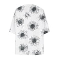 thumbnail image 4 of Guluxicc Women Floral Kimono Cardigan Open Front Lightweight Boho Beach Cover Up Casual Loose Summer Vacation Cardigans, 4 of 5