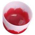 thumbnail image 1 of Singing Bowls Set, Sound Bowl Flower Pattern Matte Quartz Singing Bowl for Sound Healing Meditation, 1 of 7