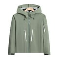 thumbnail image 1 of LSLJS Women's Outdoor Stormtrooper Seamless Adhesive Windproof Casual Sports Jacket, 1 of 6