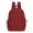 Red, variant on Gustave Nylon Backpack Purse for Women, Multi-Pocket Lightweight 14" Laptop Travel Backpack Casual Daypack for Daily Work College(Black)