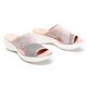 thumbnail image 4 of Sandalias correctivas deportivas de cuña de punto Malla superior Zapatos de playa de verano para mujer Transpirable, kaili Sencillez, 4 of 5