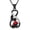 Black, variant on Personalize Forest-Themed Fairy-Tale Style Butterfly Mushroom Double Hearts Love Infinity Urn Pendant Cremation Jewelry for Ashes Holder Memory Necklace Human Pet Memorial Jewelry