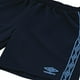 thumbnail image 3 of Short Umbro Talla CH Deportivo con Pequeños Logos Laterales Azules con Negro, 3 of 3