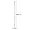 thumbnail image 2 of Uxcell 6 inch Upholstery Needles Stainless Steel Large Eye Sewing Needles 10 Pack, 2 of 5