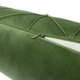 thumbnail image 3 of JWH Luxury Velvet Throw Pillow Cover Decorative Geometric Accent Pillow Cases in Rectangle Shape 14x24inch Kiwi Green, 3 of 11