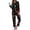 C-Black, variant on Womens 2 Piece Pajamas Sets for Christmas Santa Graphic Print Long Sleeve Lapel Button Blouses and Pants Soft Homewear Home Outfit Comfy Sleepwear,A-Red,L