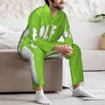 thumbnail image 7 of Bingfone Men's Pajama Set 2 Piece Loungewear PJs, Long Sleeve with Pajama Pants- golf ball-Large, 7 of 7