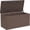 Brown, variant on 80 Gallon Brown Outdoor Deck Box with Lock Hole, Waterproof & UV Resistant Patio Storage Box for Furniture Cushions, Seasonal Decor, Pool Toys & Garden Tools