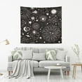 thumbnail image 5 of GZHJMY Space Galaxy Constellation Tapestry Aesthetic Tapestries for Bedroom Multi Color 60" x 40" Inches Gift Decor, 5 of 6