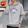 thumbnail image 3 of Ropa de hombre Estampado Sudaderas blancas para hombre Sudaderas con capucha con capucha Gráfico Invierno Color pastel Una pieza Barato Sin marca Overfit Divertido, 3 of 5