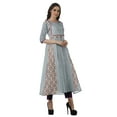 thumbnail image 3 of Moomaya Women's Printed Anarkali Kurti Pant Set “ Ethnic Clothing Sets For Women, 3 of 8