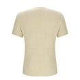 thumbnail image 4 of Blusas de Encaje de Manga Corta con Capucha de Cuello Redondo, 95% Poliéster 5% Spandex Camiseta Superior, 4 of 6