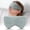 Grey, variant on Grey Weighted Eye Mask 0.55lb For Sleeping Travel Meditation