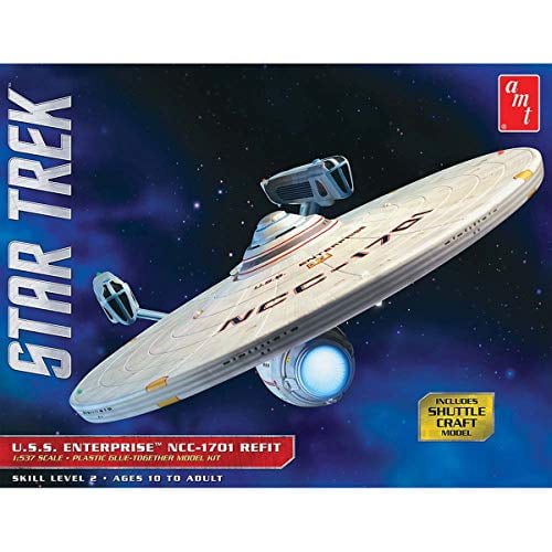 AMT Star Trek U.S.S. Entreprise Refit 1:537 Kit de Modèle à l'Échelle