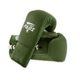 thumbnail image 6 of Fadi Sports A2 Lace-Up Boxing Gloves, for Training & Sparring, Matte Cowhide Leather, Green - 16 oz, 6 of 14