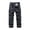A-Grey125, variant on Mens Camo Cargo Pants Multi Pocket Straight Leg Trousers Durable Rugged Outdoor Hiking Workwear Slacks