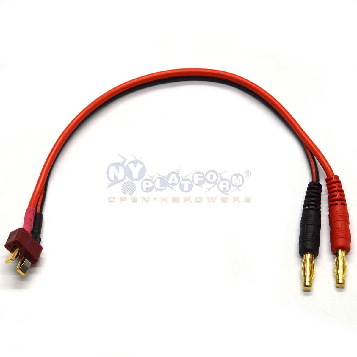 T-Plug Deans Male to 4mm Banana Bullet plug 12AWG 15CM Ultra Lipo Charge Cable 