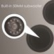 thumbnail image 3 of Motorcycle Helmet Bluetooth Headset Wireless Magic Sticky Waterproof Wind Noise High Battery Life 2, 3 of 5