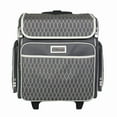 thumbnail image 3 of Collapsible Rolling Scrapbook  Featherweight Case, Grey  White, 3 of 9