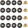 thumbnail image 5 of 20Pcs Billiard Pins Sport Brooch Pins Enamel Black Metal Eight Ball Logo Round 0.71 Inch Small Alloy Lapel Brooches Accessories for Backpacks Bags Clothes Hats Shirts Tie DIY Decorations Black DIY, 5 of 5