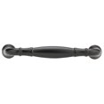 thumbnail image 2 of 3-25/32" Traditional Cabinet Pull - Matte Black, 2 of 2