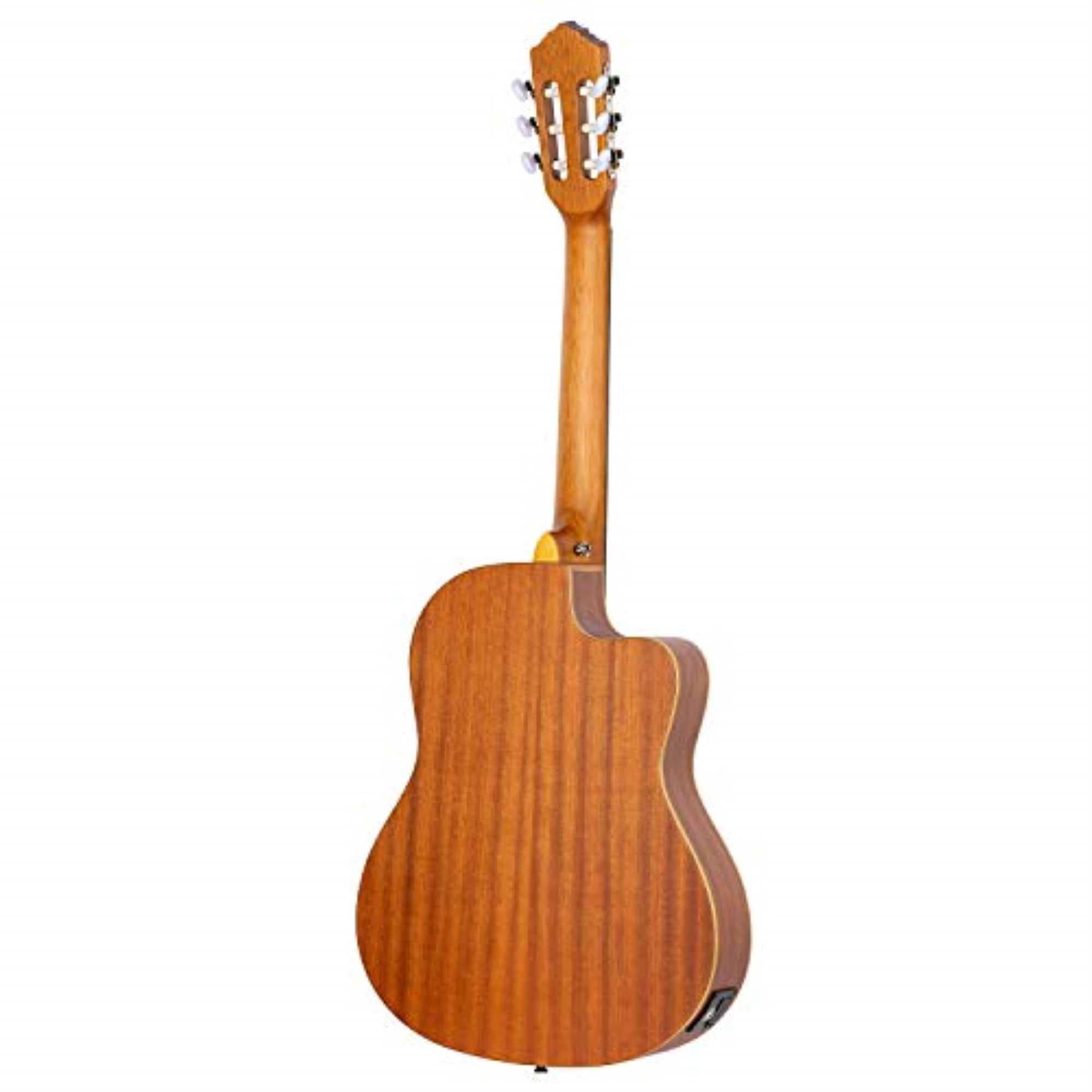 Ortega Family Series RCE125SN-L Thinline Acoustic/Electric Classical Guitar Natural Matte