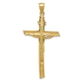 thumbnail image 4 of 14k Yellow Gold INRI Crucifix Pendant Charm, 4 of 4