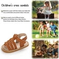 thumbnail image 7 of Baby Boys Girls Sandals Rubber Sole Outdoor First Walker Toddler Girls Boys Summer Shoes, 7 of 7