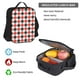thumbnail image 5 of Balery Red and black argyle Mochila Escolar 3 en 1 para Niños - Mochila Resistente con Lonchera Térmica y Estuche - Mochila Escolar para Niños y Niñas, 5 of 7