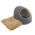 thumbnail image 6 of GOOPAWS Covered Cat & Dog Bed, Grey, 6 of 7
