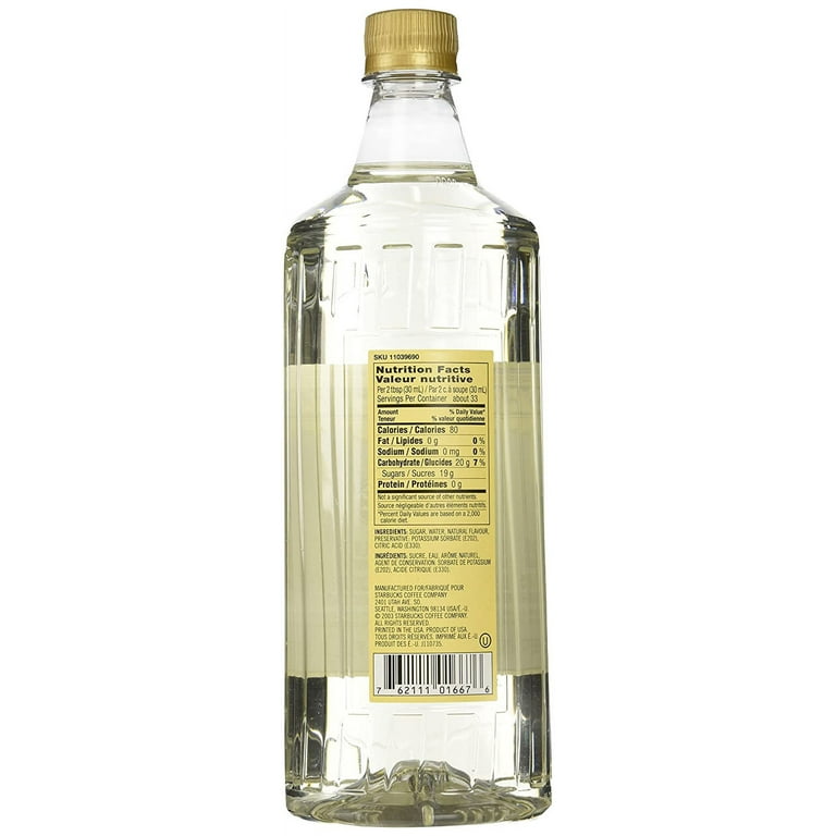 Starbucks classic syrup deals