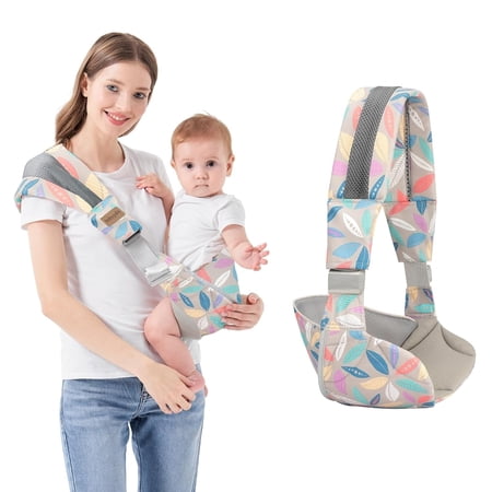 Baby Sling Carrier Kind Kompakte Hüftsitz One-Shoulder Carrier Tragbare Leichte Babytrage Sling Hüfte Neugeboren Zum Kleinkind Für Säuglinge Tragen Bis 44 Lbs Ganzjahresriemen