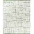 thumbnail image 3 of Hauteloom Yetty Wool Living Room, Bedroom Area Rug - Contemporary - Sage, Ivory, Stone - 2' x 3', 3 of 5