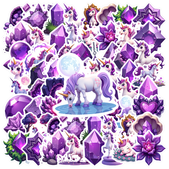 Cute Stationery Stickers Fantastic Teacher Reward Stickers Unicorn Animal Stickers for Luggage Notebooks Phone