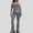 Gray, variant on successthop 2 Piece Lounge Set Women Solid Color Croped Off Shoulder Long Sleeve Shirts and Flared Leggings Basic Travel Pajamas Lounge Set Loungewear Summer Outfits