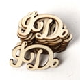 thumbnail image 3 of Hago letras de madera Festival Scene Props Ornamento de madera Vivid Simple Exquisite Colgante de la letra de la decoración para la decoración de la fiesta doméstica 60 piezas Kearding HA011619-00, 3 of 7