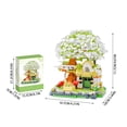 thumbnail image 3 of Cherry Blossom Bonsai Tree House Building Set,Cherry Blossom Mini House Building Set,Gifts Ideas for Women, 3 of 4
